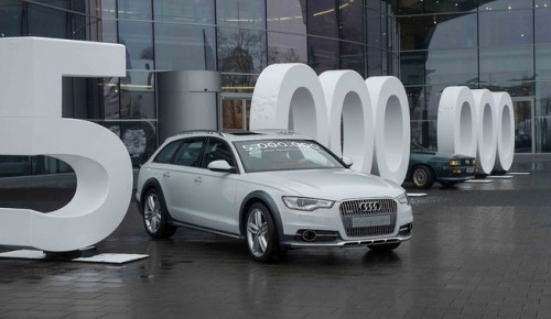 Audi chạm mốc 5 triệu xe trang bị hệ thống quattro