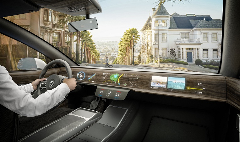 Ô tô sản xuất năm 2023 được trang bị màn hình “tàng hình”