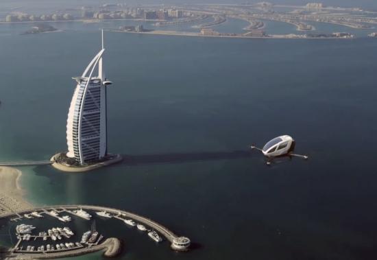 Dubai sắp có máy bay không người lái Ehang-184 