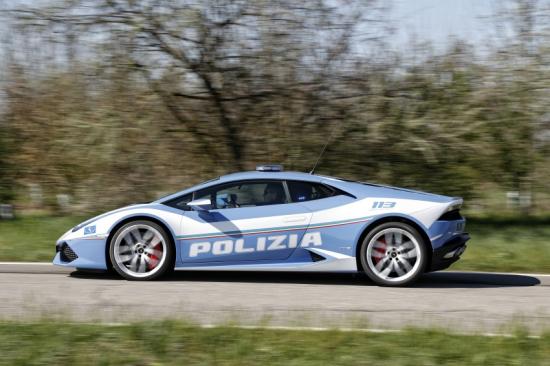Siêu xe Lamborghini Huracan giao cho cảnh sát Ý 4