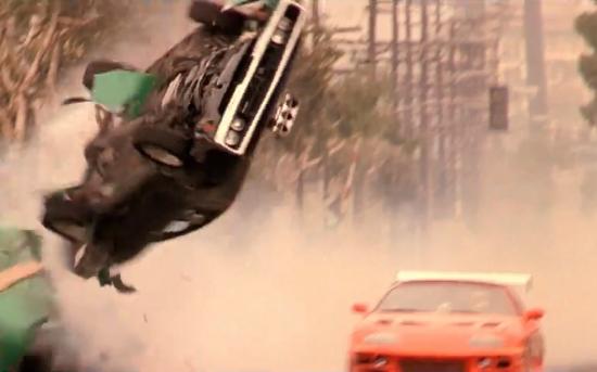 Cảnh quay phá hủy trong Fast & Furious 1