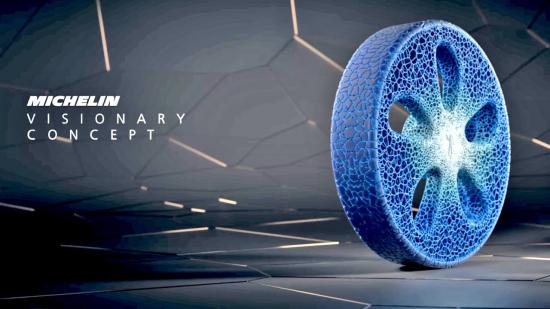 Lốp xe in 3D đầu tiên của Michelin
