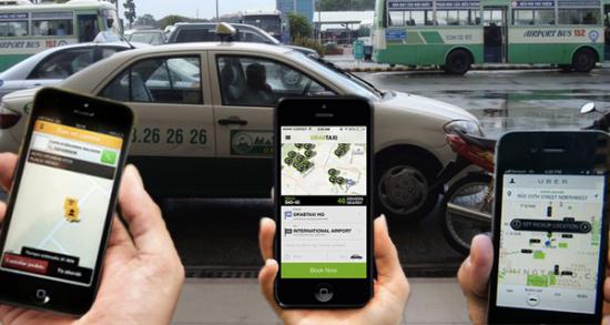 Taxi truyền thống đòi “dẹp” Uber, Grab