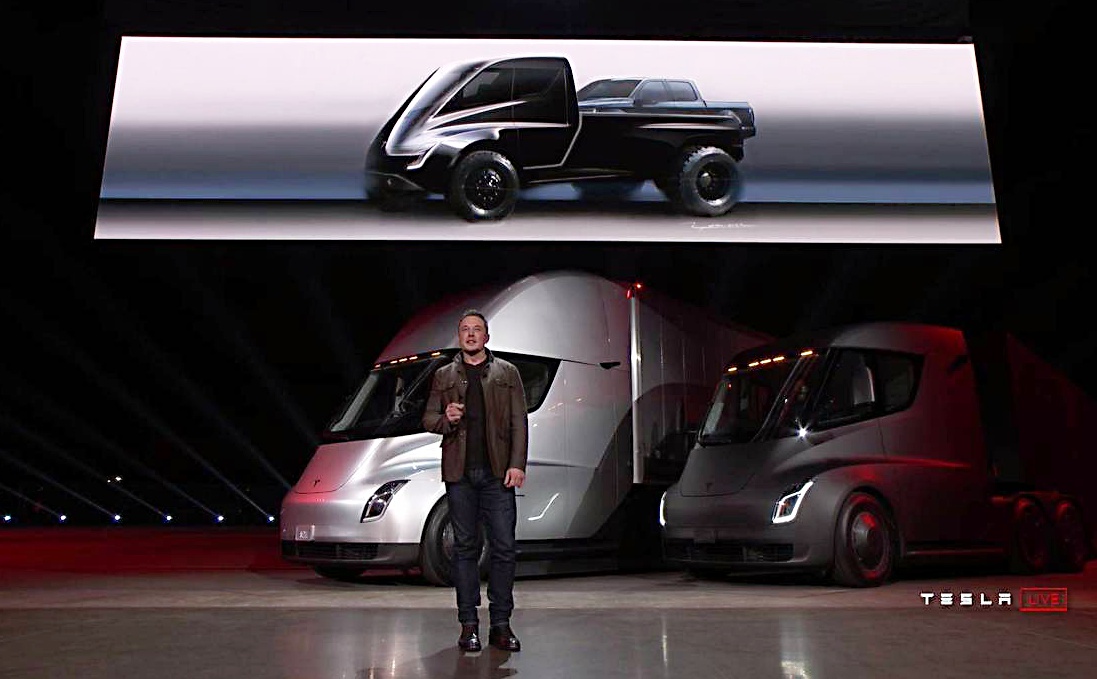Sự kiện ra mắt xe tải điện Tesla Semi