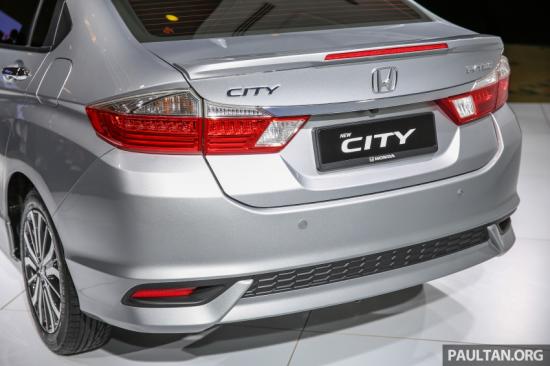 Honda Malaysia bất ngờ đem trưng bày City 2017 trước ngày ra mắt