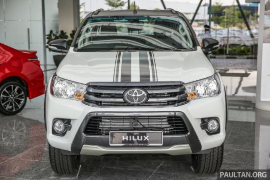 Ảnh thực tế phiên bản đặc biệt Toyota Hilux 2.4G Limited Edition