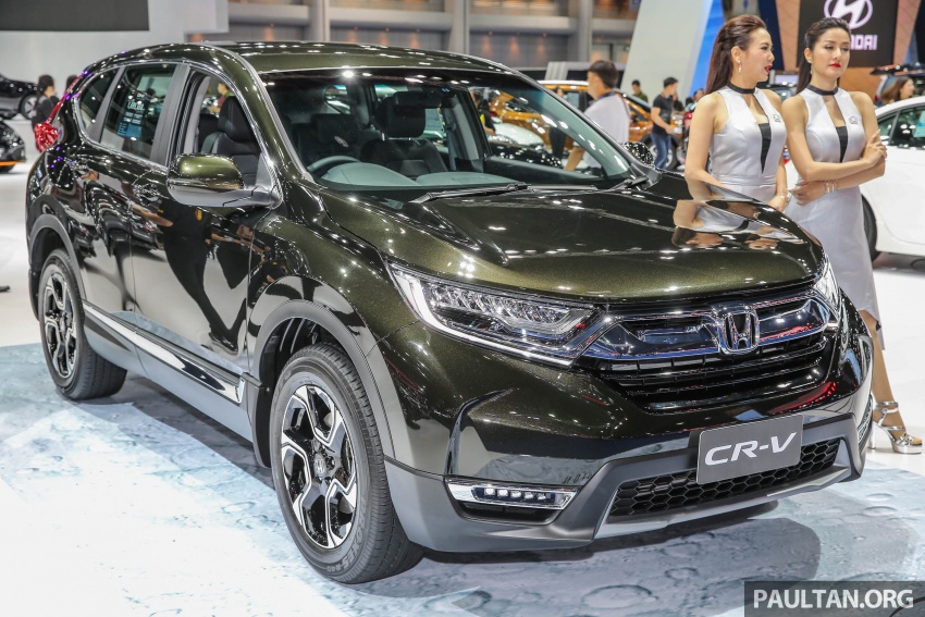 Chi tiết Honda CR-V 2017 ra mắt tại Thái Lan
