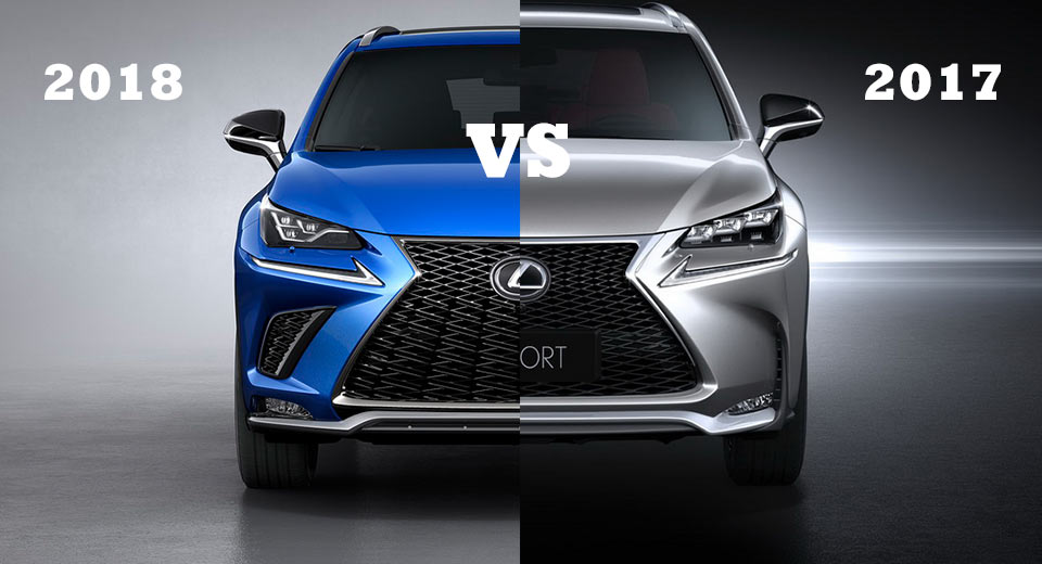 Sự khác biệt giữa Lexus NX 2018 và Lexus NX 2017