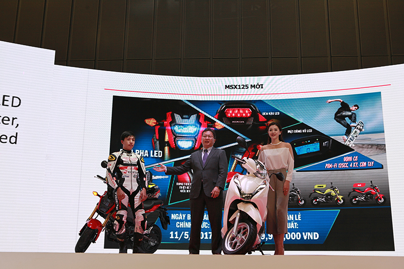 VMCS 2017: Honda Lead và MSX đời mới nhiều công nghệ