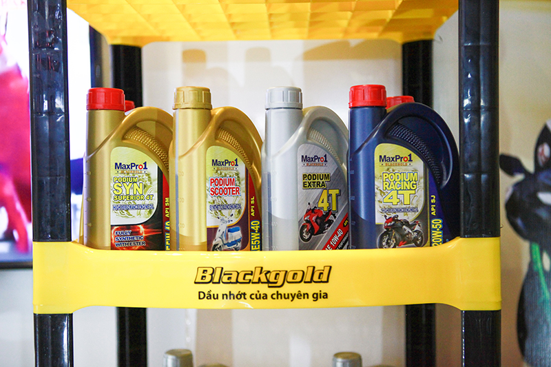 Nhãn hiệu dầu nhờn Blackgold chính thức xuất hiện tại Việt Nam