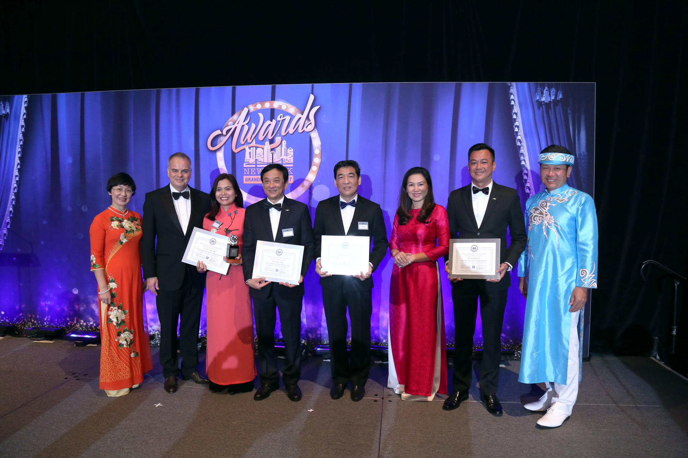 5 đại lý Chevrolet tại Việt Nam được vinh danh ở giải thưởng Quốc tế