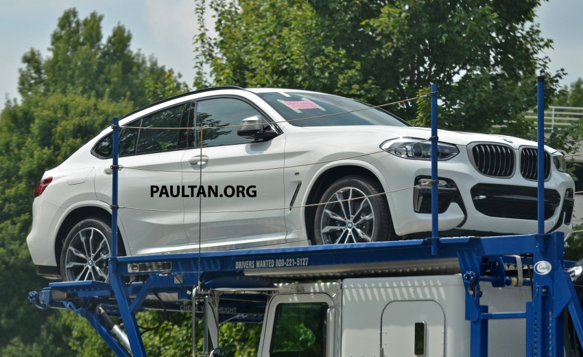 BMW X4 2018 xuất hiện không che chắn