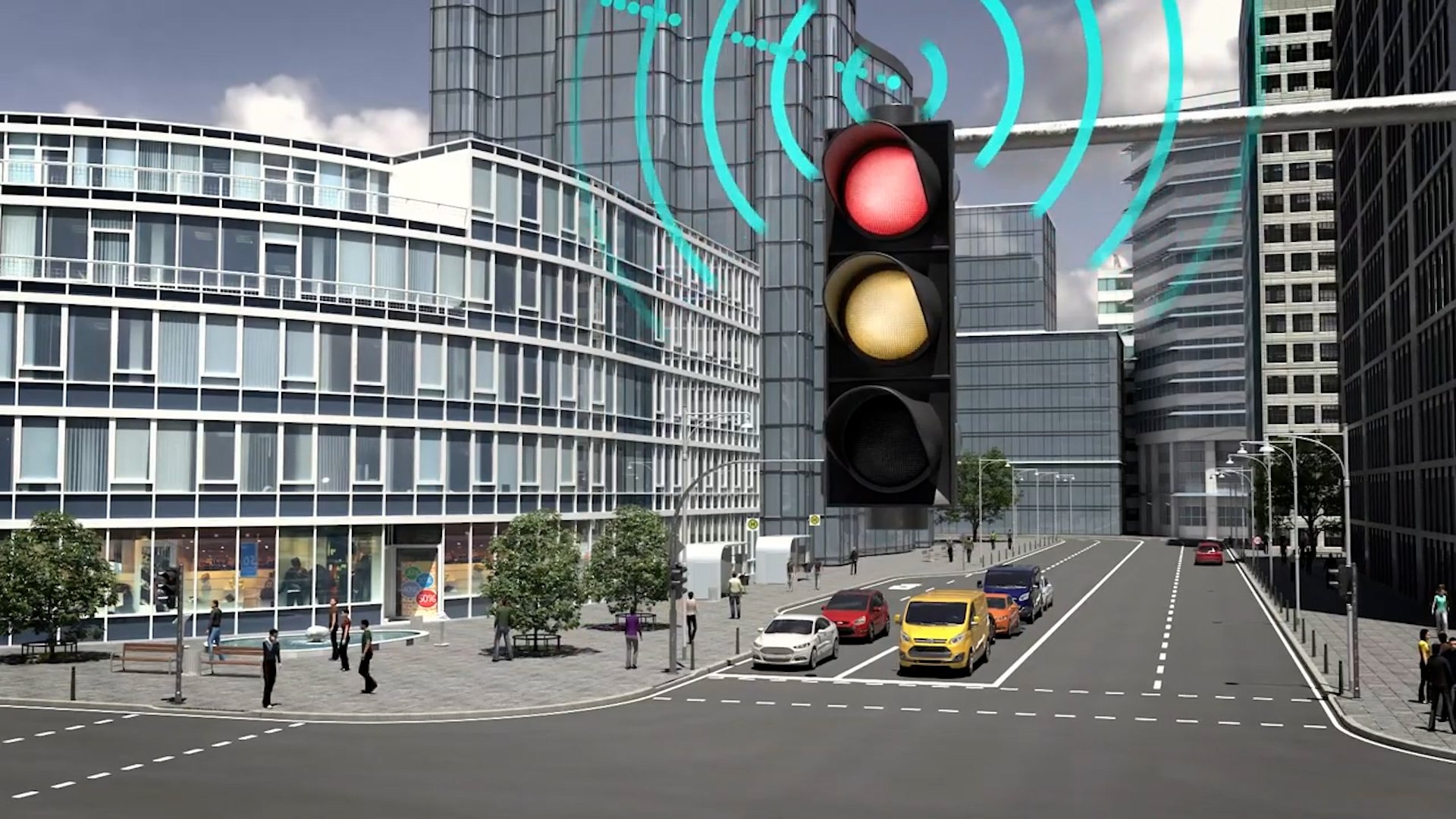 Ford phát triển công nghệ đèn giao thông ưu tiên xe khẩn cấp