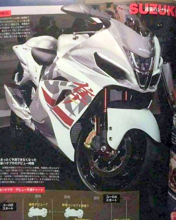 Rò rỉ hình ảnh Suzuki Hayabusa thế hệ tiếp theo?