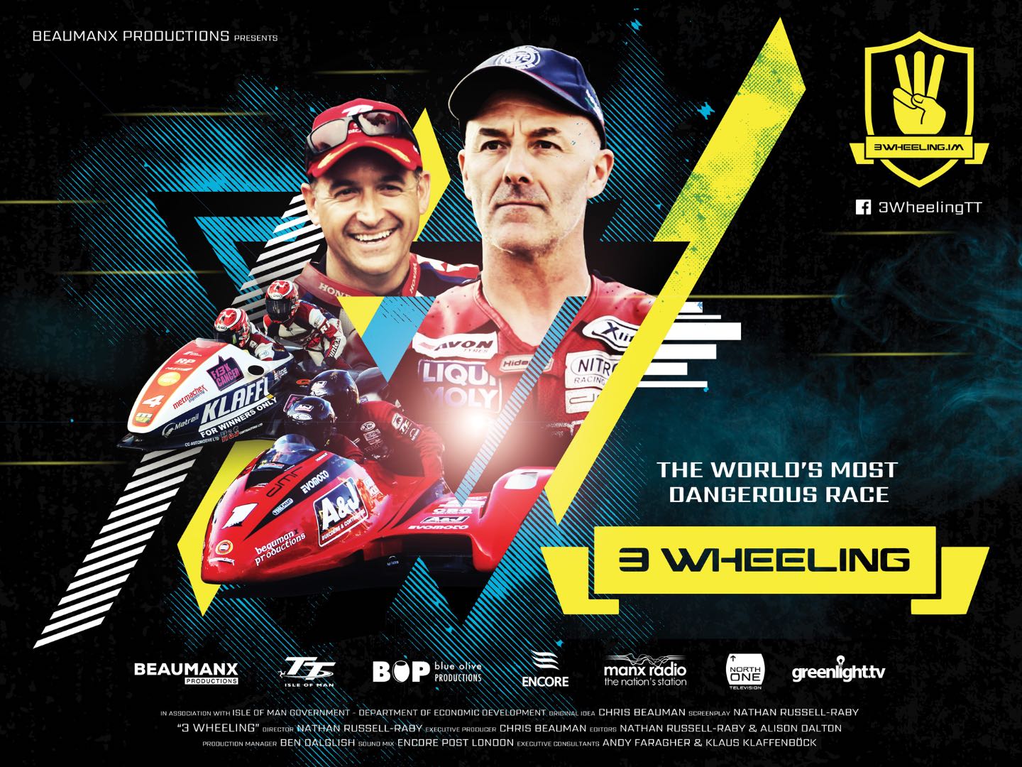 “3 Wheeling” – bộ phim tôn vinh bộ môn đua sidecar tại Isle of Man TT