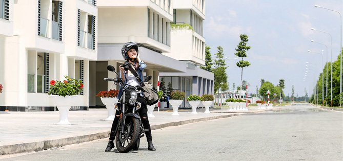 Kymco-Kpipe-city-12518.jpg Kymco giới thiệu xe côn tay K-Pipe 125 tại Việt Nam