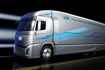 Xe tải chạy pin nhiên liệu của Hyundai bán ra năm 2019 Xe tải chạy pin nhiên liệu của Hyundai bán ra năm 2019