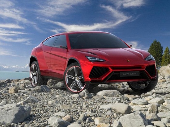 Hình ảnh đầu tiên về xe SUV của Lamborghini