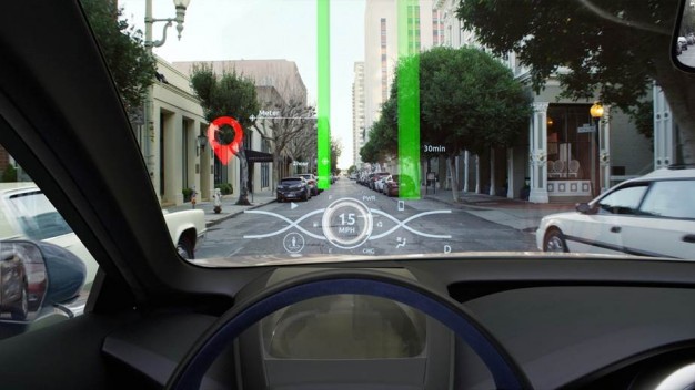 Toyota phát triển màn hình hiển thị 3D trên kính lái