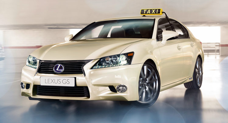 Lexus ra mắt mẫu taxi hybrid GS 300h đầu tiên