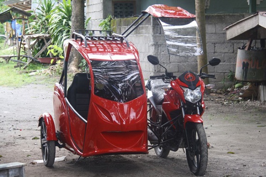 Độc đáo xe 3 bánh ‘độ’ thể thao tại Philippines