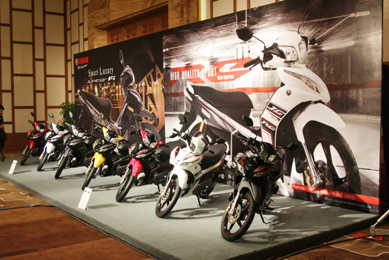 Yamaha Việt Nam giới thiệu cùng lúc 5 phiên bản mới cho 2014