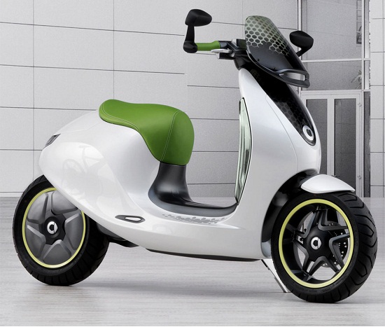 Smart sẽ bán scooter chạy điện năm 2014 