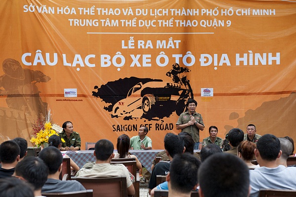 Câu lạc bộ ôtô địa hình Sài Gòn ra mắt