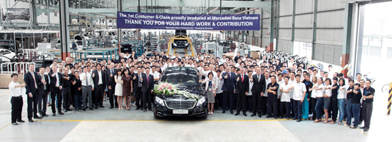 S-Class lắp ráp tại Việt Nam chính thức xuất xưởng