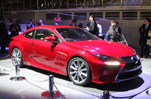 Lexus ra mắt xe 2 cửa RC ngay trước Triển lãm ôtô Tokyo 2013