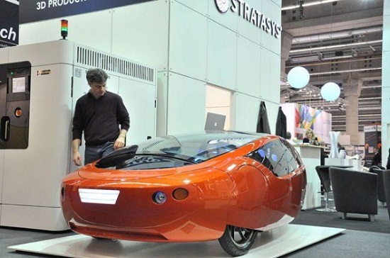 Chế tạo xe hybrid bằng công nghệ in 3D