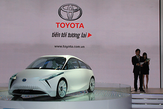Toyota trình diễn "Thế hệ đột phá 2014"