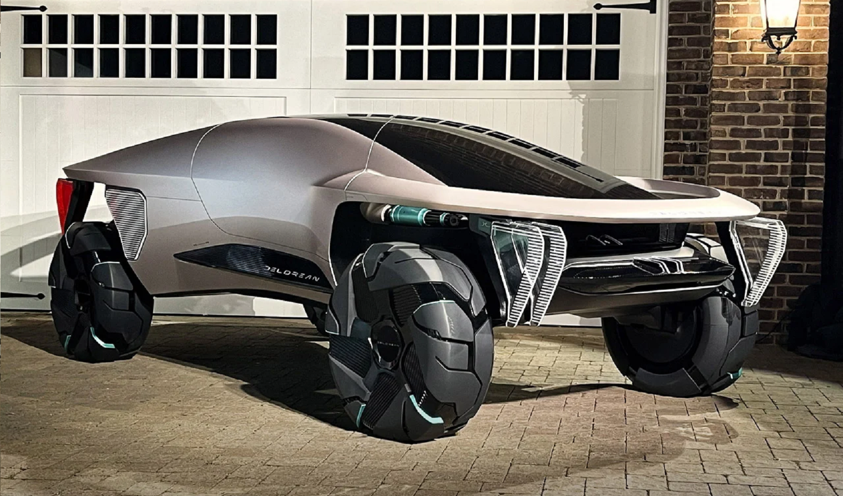 Xe điện ý tưởng tương lai Omega 2040 sẵn sàng “bay nhảy” trên mọi cung đường