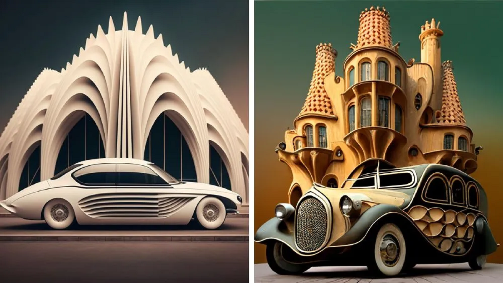 Kiến trúc sư sử dụng AI thiết kế xe hơi giống như công trình kiến trúc