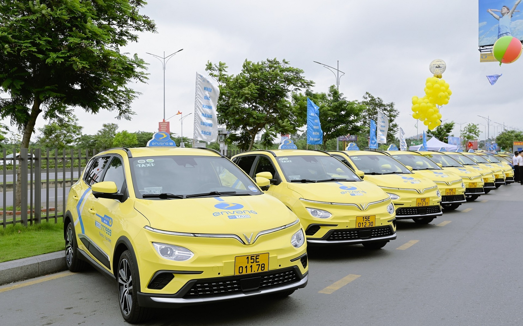 150 xe điện VinFast sẽ có mặt trong chuỗi dịch vụ taxi điện tại Hải Phòng