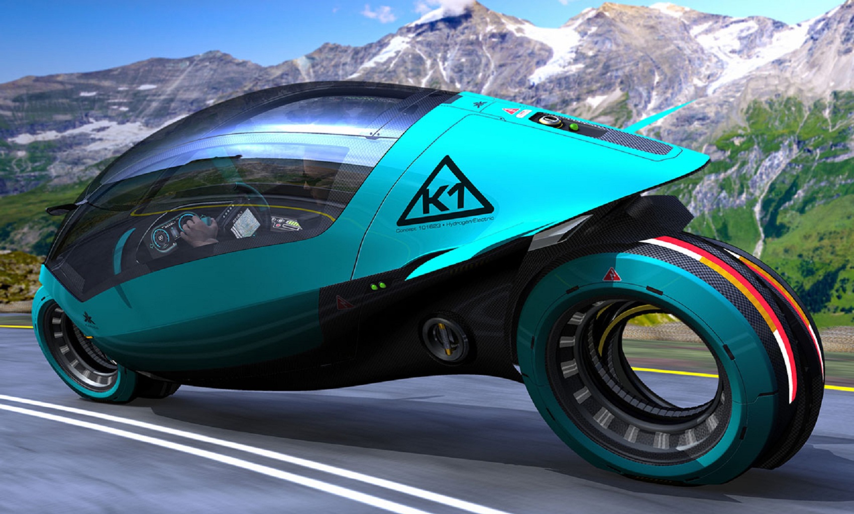 Karver Cycle Concept K1: Cuộc chơi trên hai bánh xe?