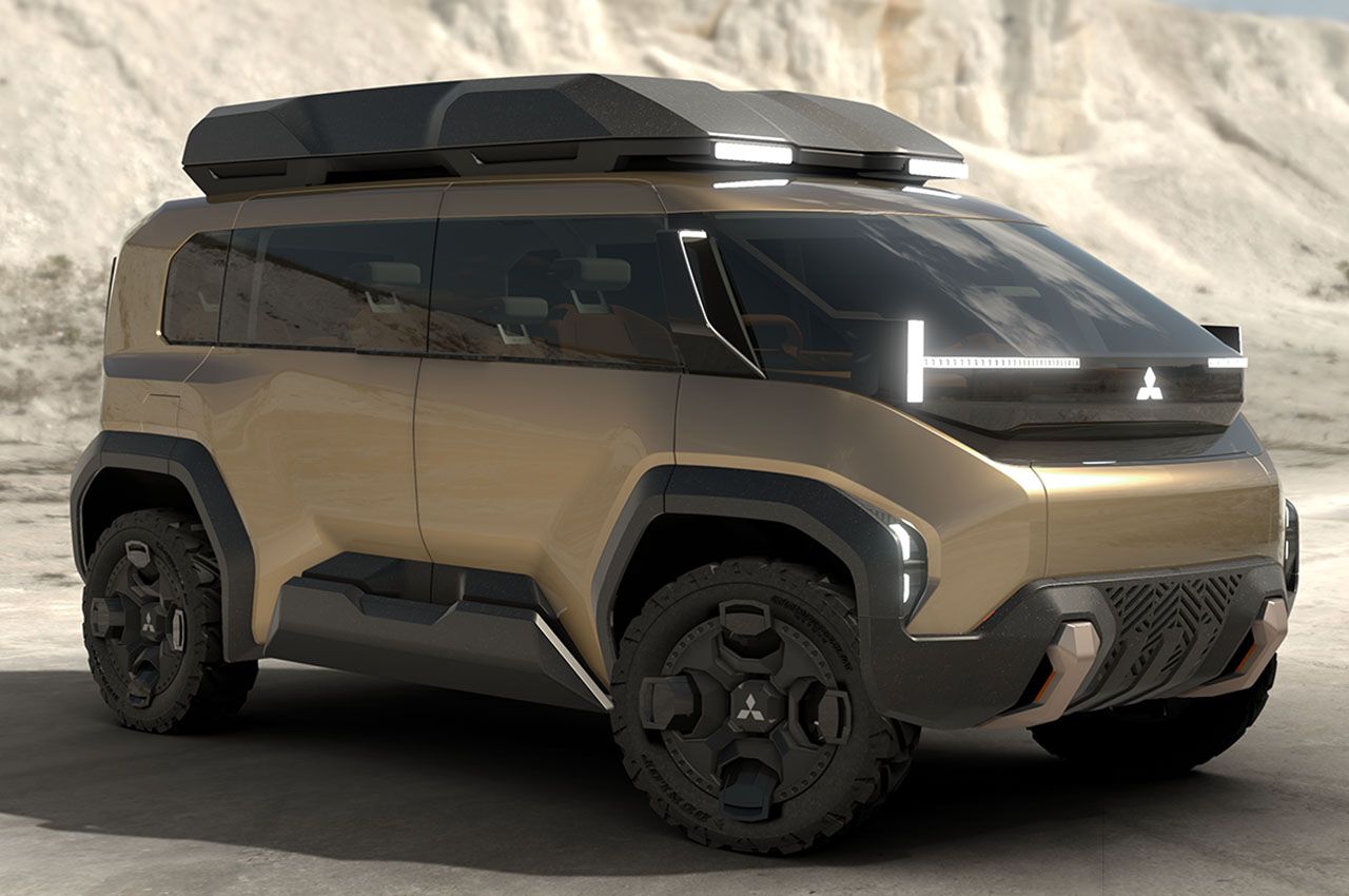 Mitsubishi DX Concept-xe du lịch tương lai