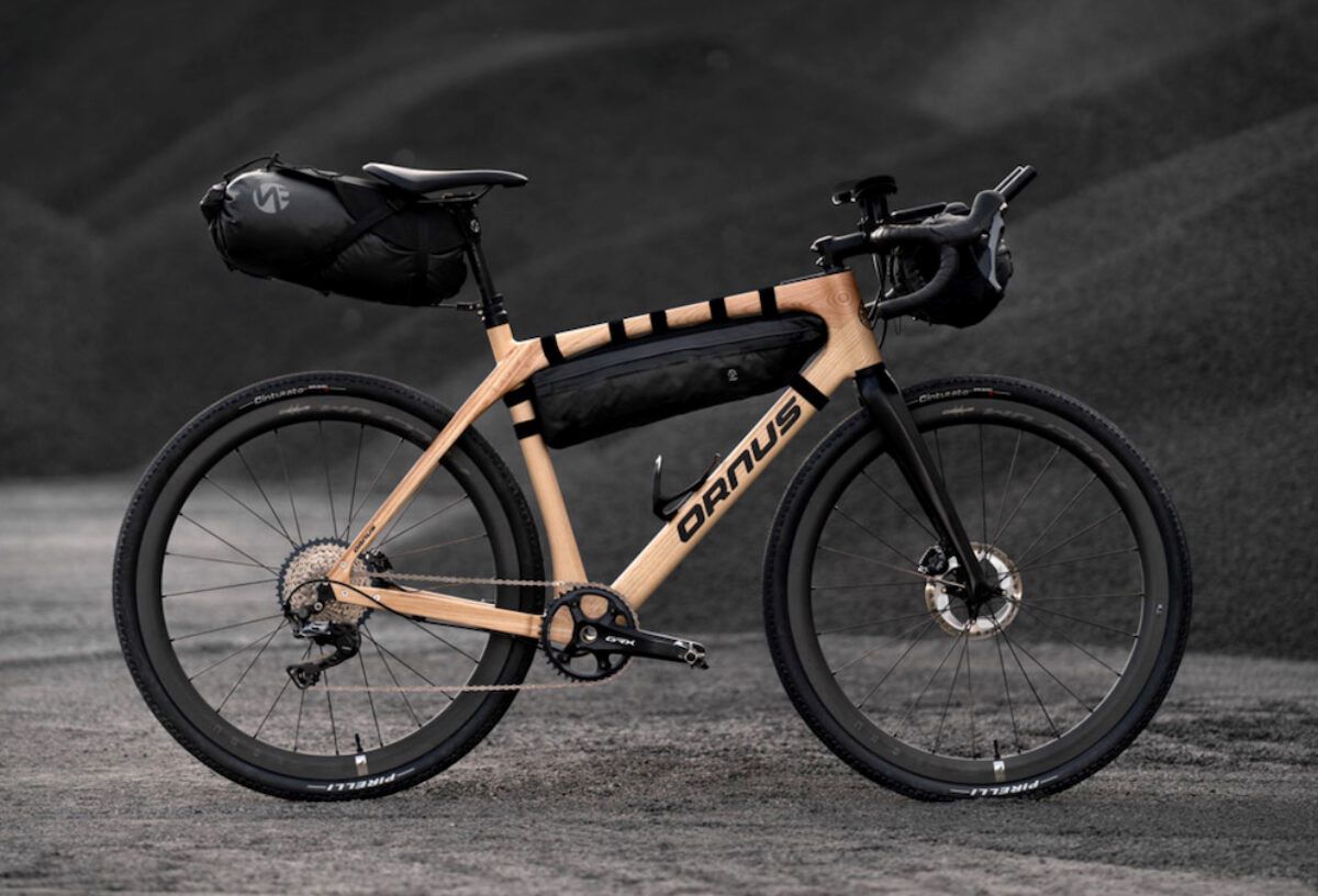 Xe đạp gỗ tần bì Ornus hấp thụ rung động để lái xe êm hơn