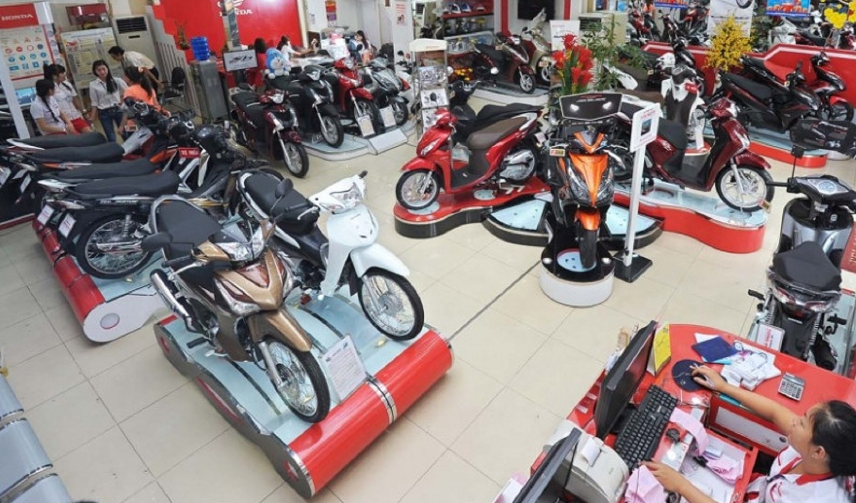 Việt Nam vẫn trong TOP 4 thị trường xe máy lớn nhất thế giới