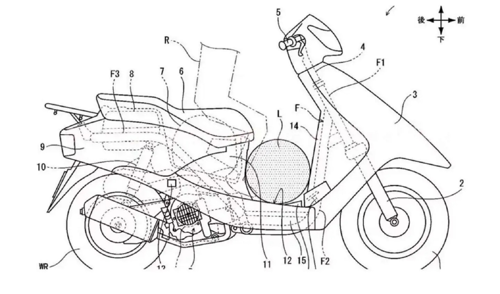 Honda có thể trang bị bàn đạp chân ga ô tô cho xe máy