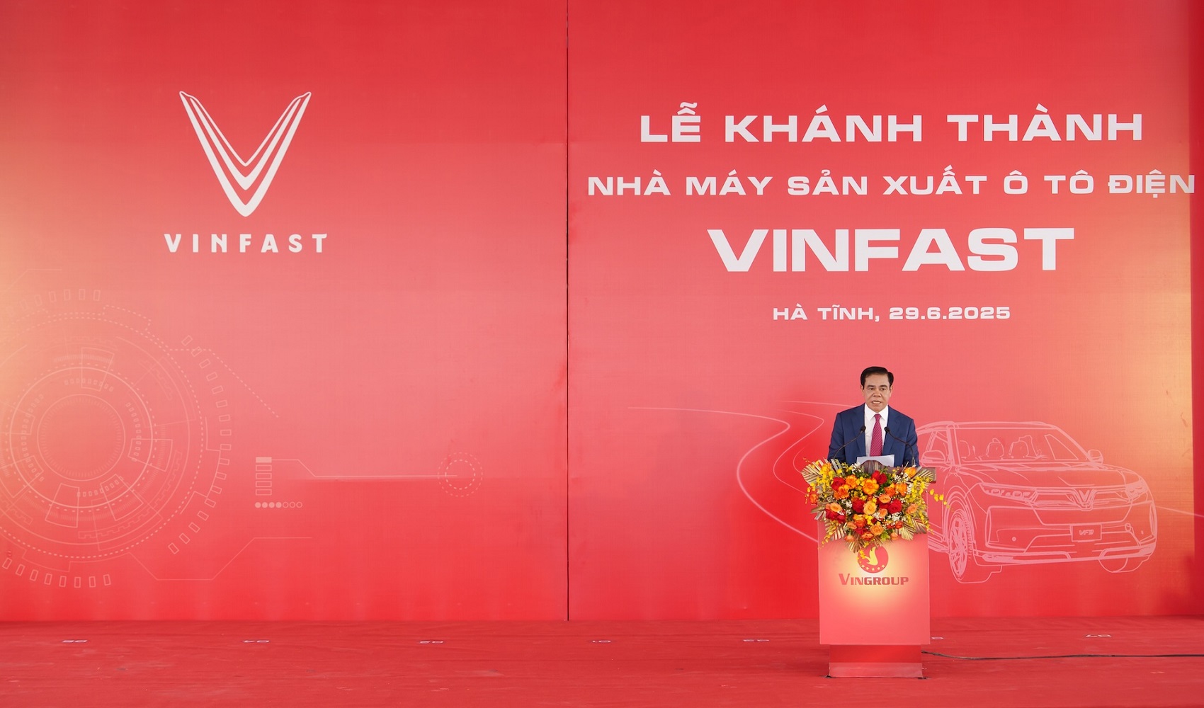 VinFast vận hành nhà máy sản xuất 200.000 xe điện tại Hà Tĩnh