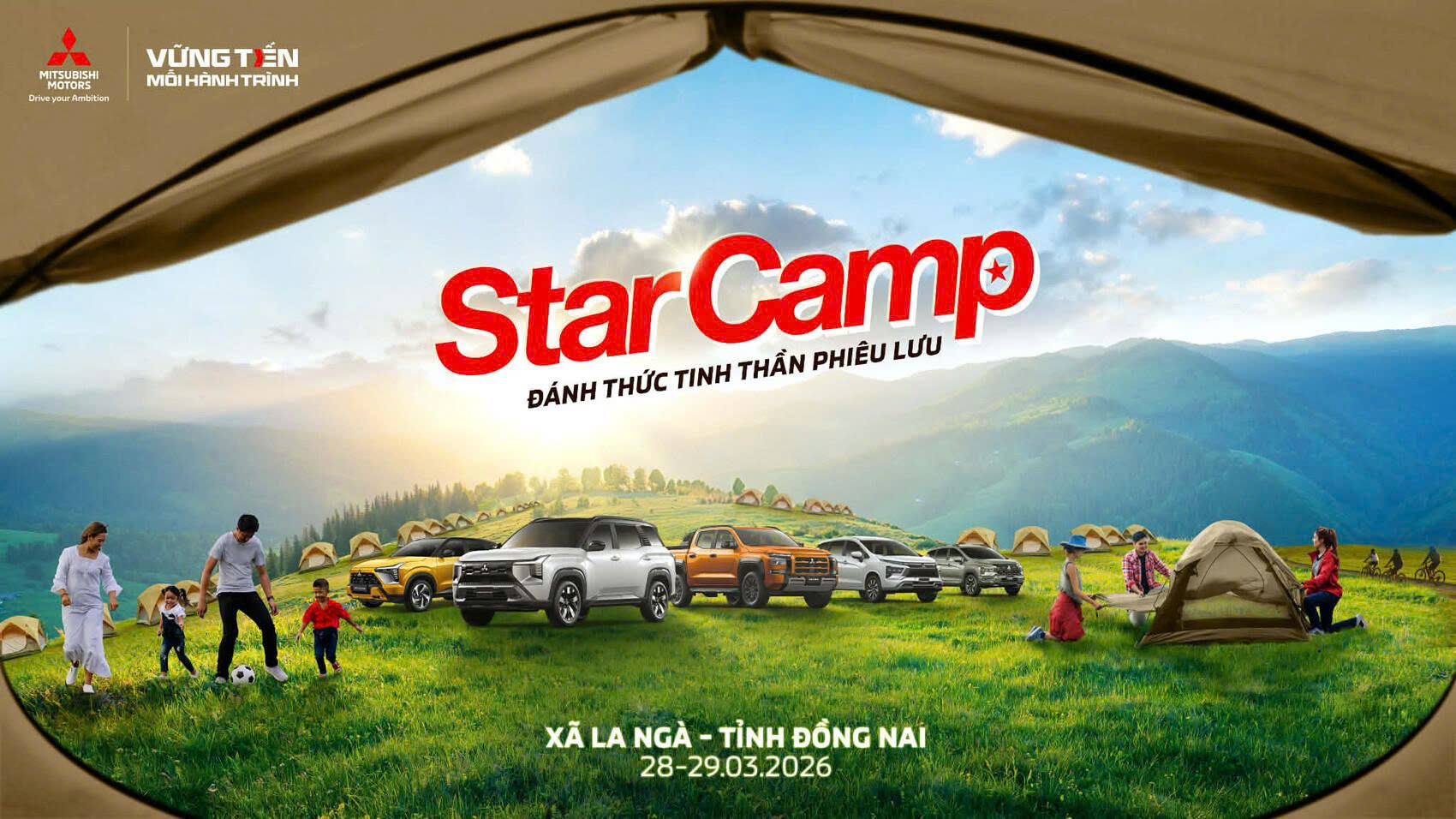 Mitsubishi Motors Việt Nam khởi động Star Camp - ngày hội dã ngoại quy mô lớn dành cho cộng đồng chủ xe