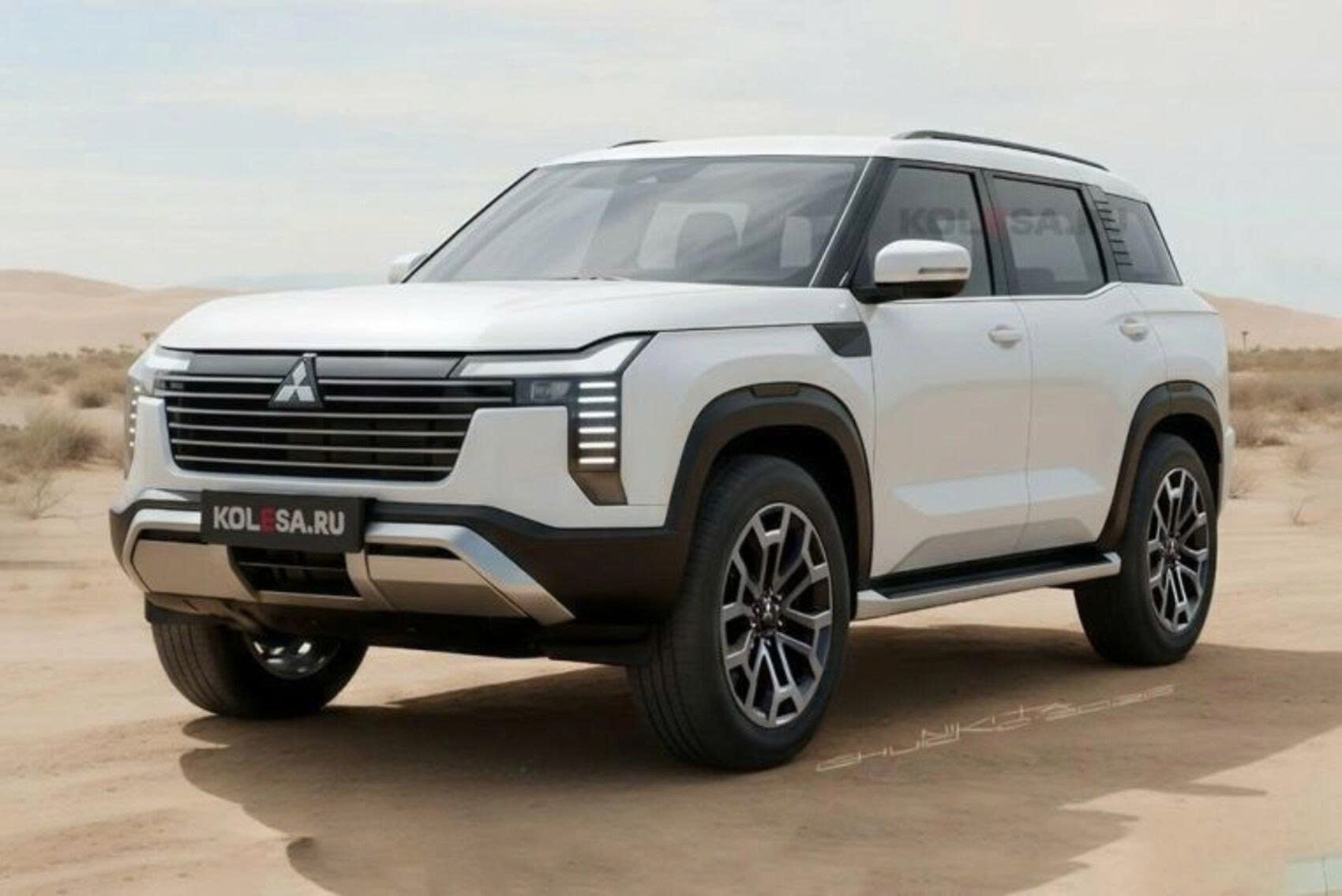 Mitsubishi Pajero 2026 tái xuất: Dùng chung nền tảng Triton, sức kéo 3,5 tấn, lội nước 800mm