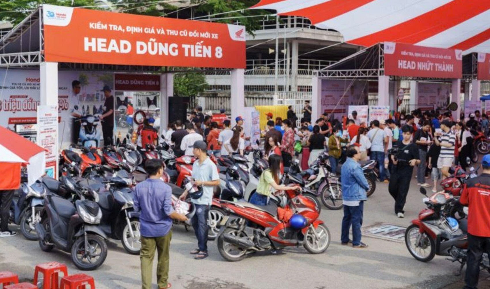 Hơn 5.000 người tham gia Ngày hội Thu xe cũ - Đổi xe mới của Honda tại TP.HCM