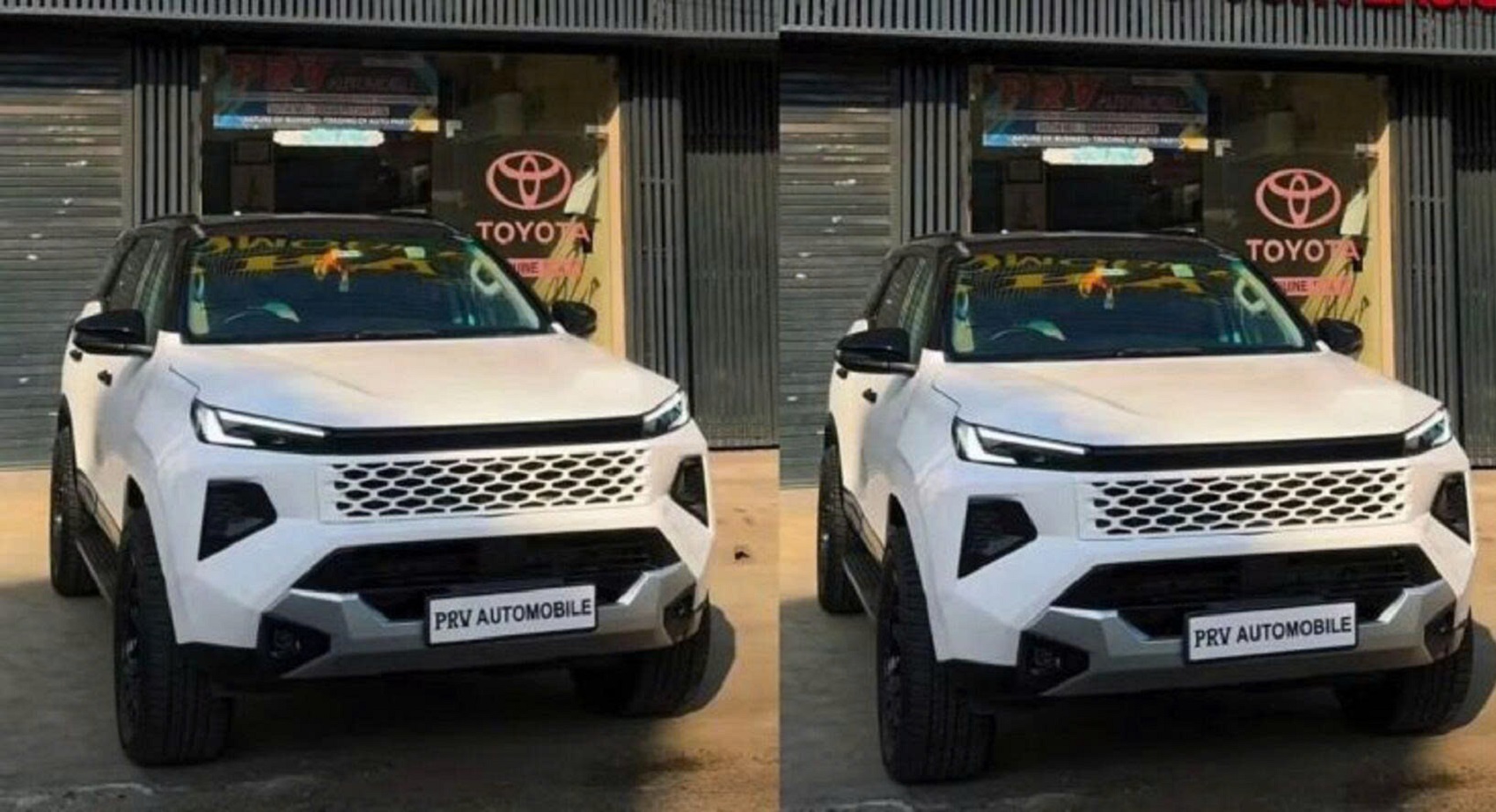 Toyota Fortuner thế hệ mới đã có "bản sao" ngoài đời dù chưa ra mắt toàn cầu