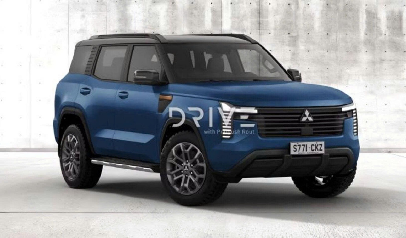 Mitsubishi Pajero thế hệ mới lộ diện: Thiết kế vuông vức như Land Cruiser, gầm cao 305 mm, dự kiến ra mắt năm 2026