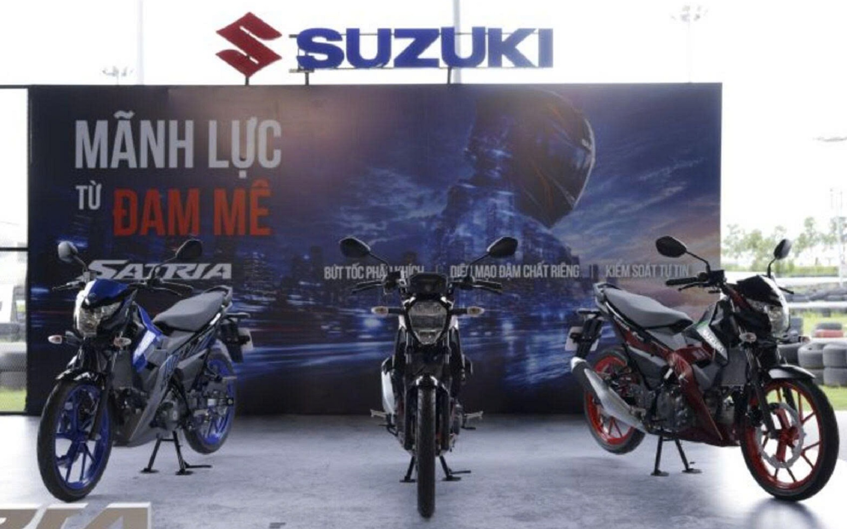 Suzuki New Satria ra mắt Việt Nam: Tinh chỉnh thiết kế, có ABS, khóa thông minh, giá từ 54,5 triệu đồng