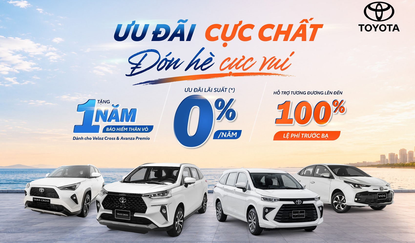 Toyota ưu đãi lên đến 75 triệu đồng cho khách mua xe tháng 7/2026