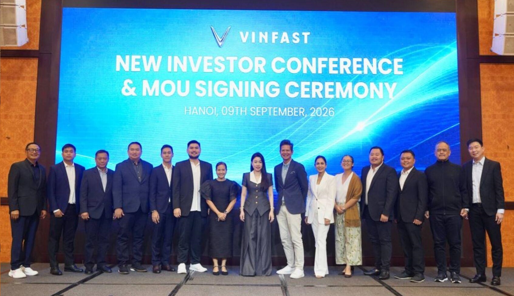 VinFast hợp tác với 13 đại lý xe điện, phát triển 27 showroom mới khắp Philippines