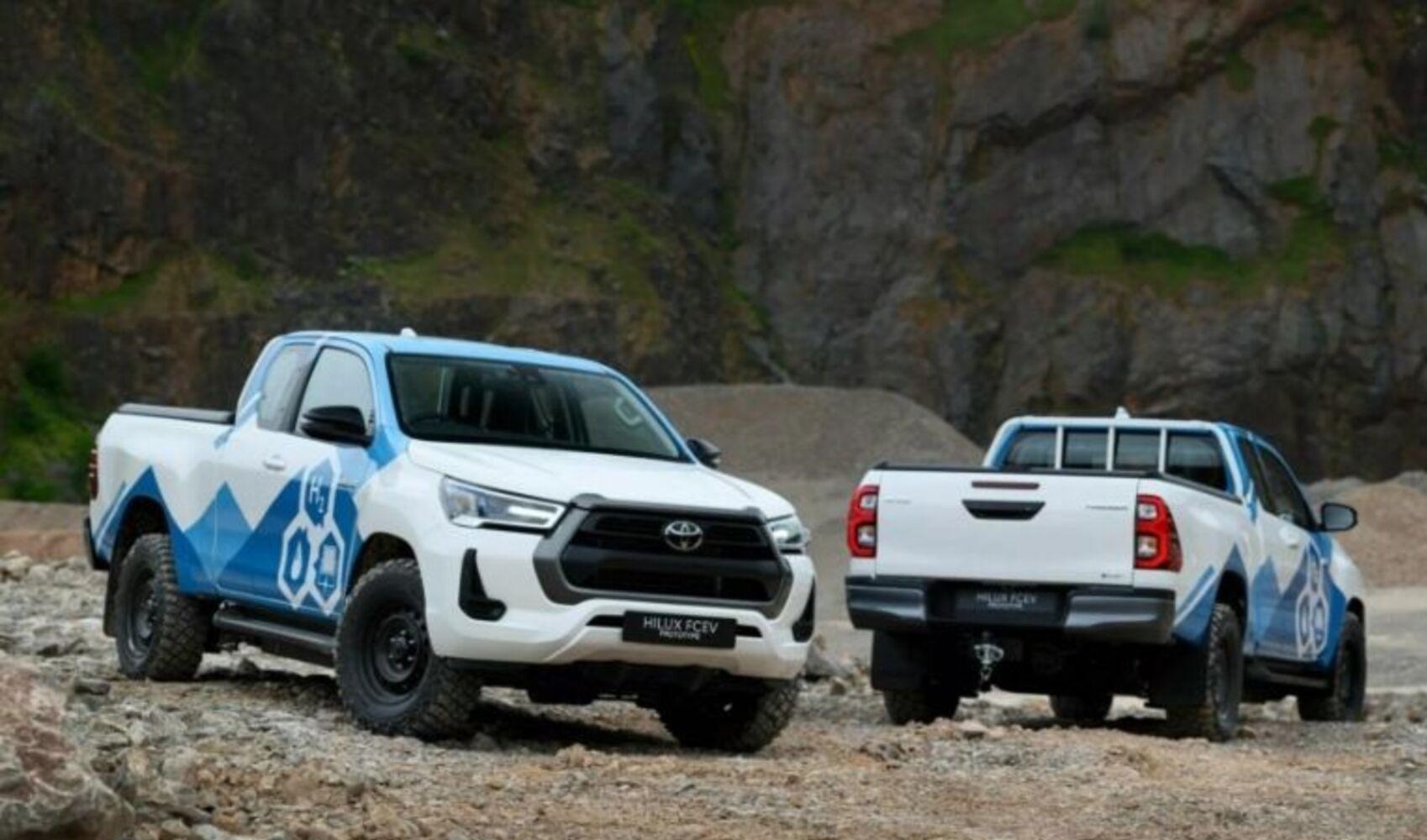 Toyota chốt lịch sản xuất bán tải Hilux chạy bằng hydro FCEV vào năm 2028